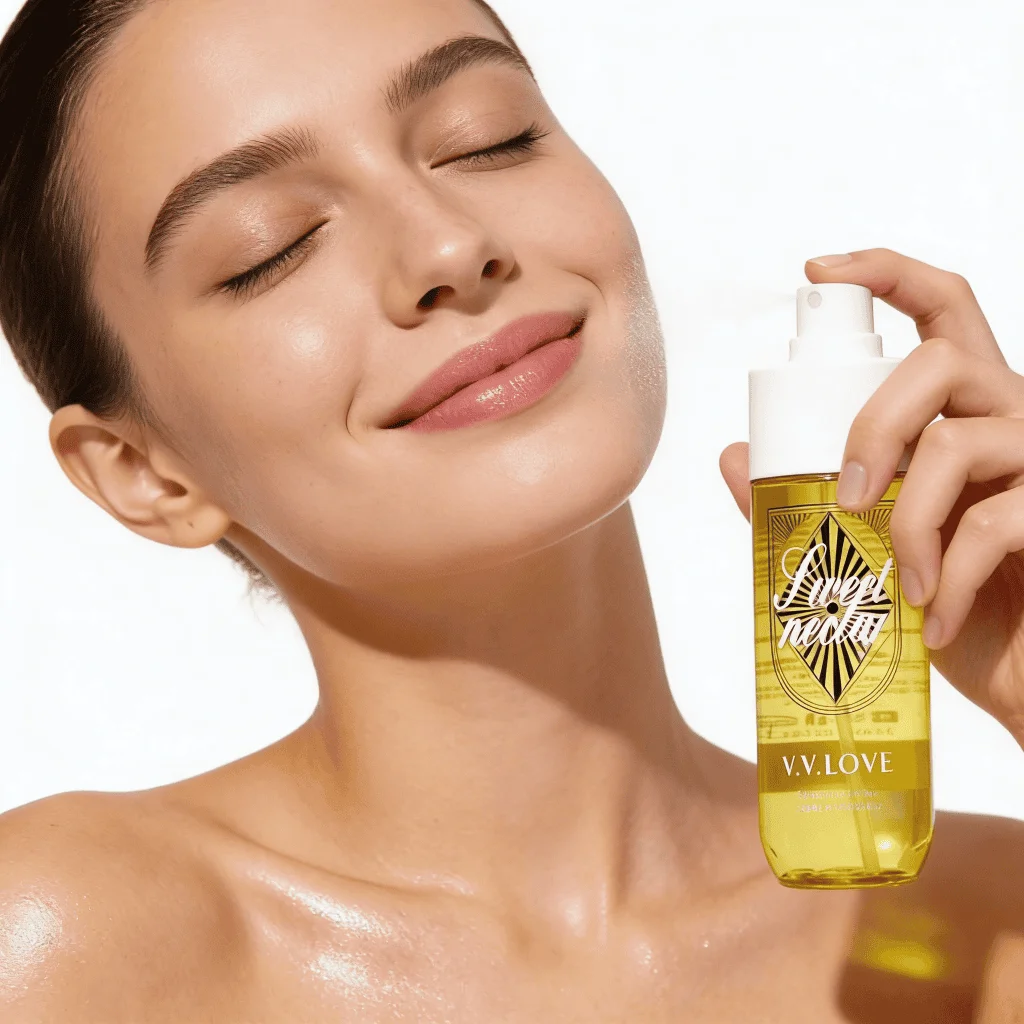 Spray parfumat pentru corp V.V. Love Sweet Nectar, 250 ml - imagine 2