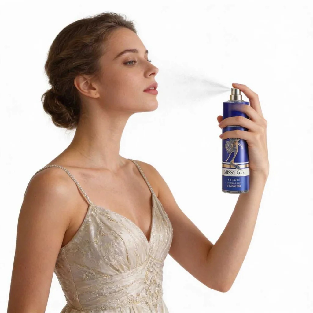 Spray parfumat pentru corp, V.V.LOVE, 220 ml - imagine 3