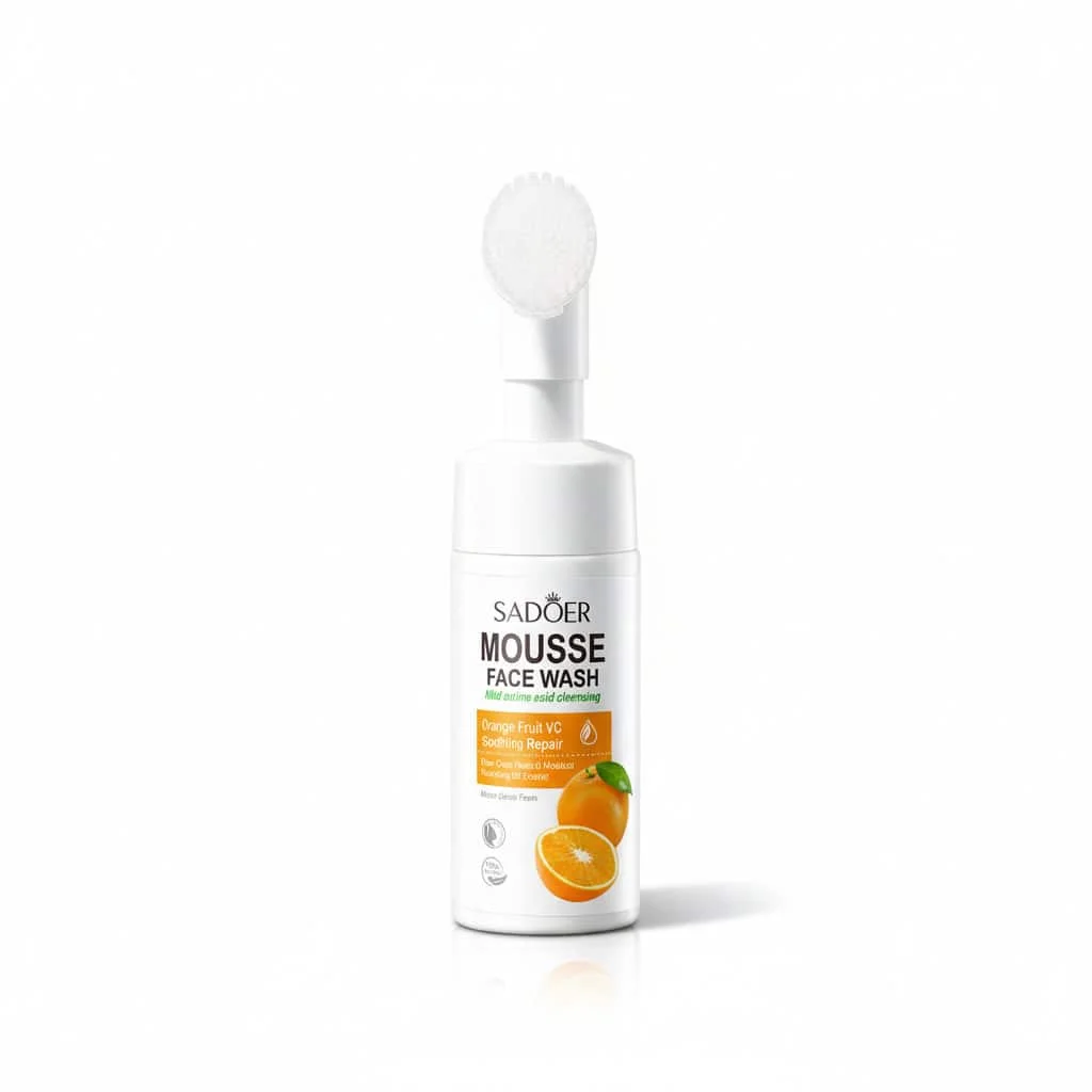 Spumă Facială Revitalizantă cu Extract de Portocală, 120 ml