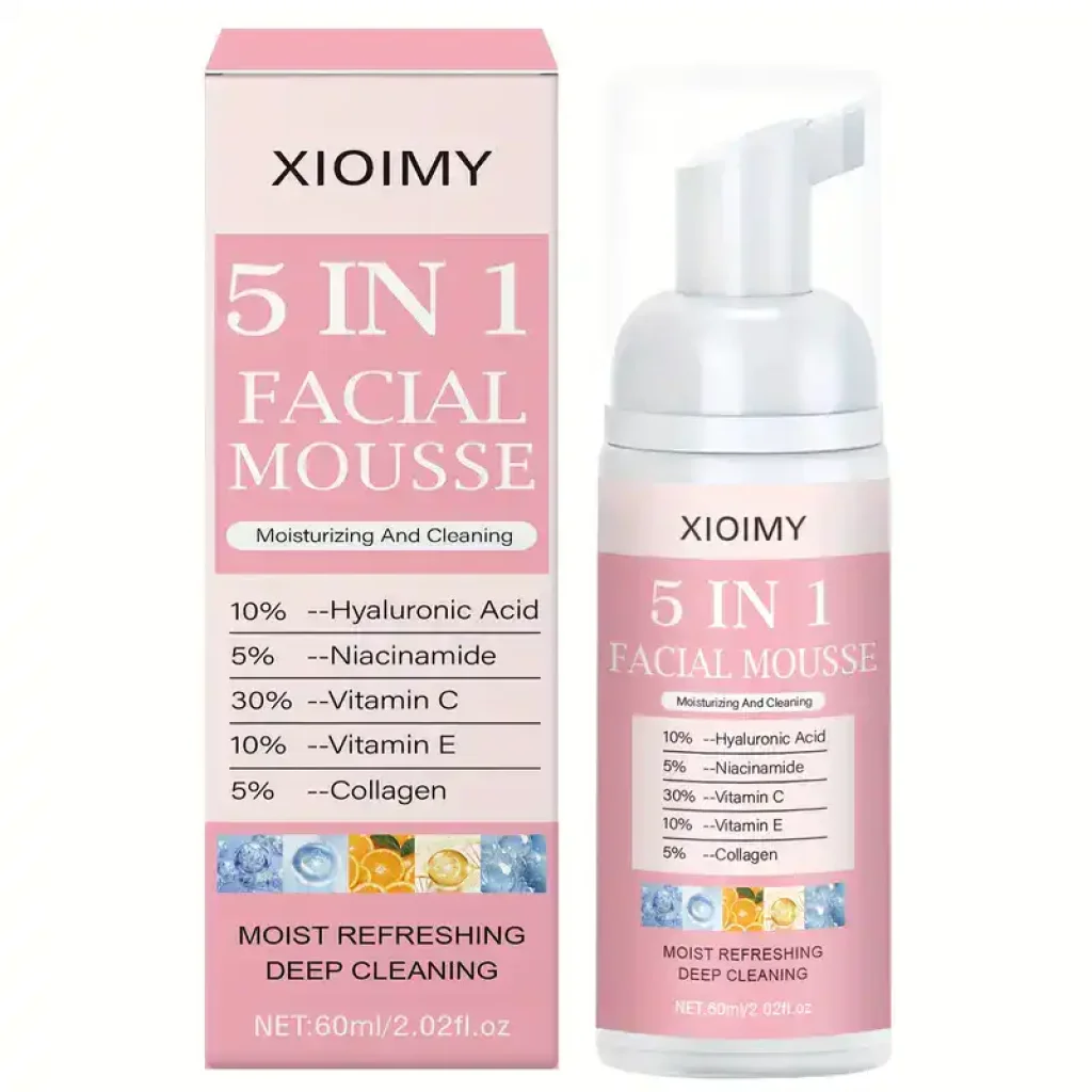 Spumă de curățare facială cu Vitamina C 60 ml