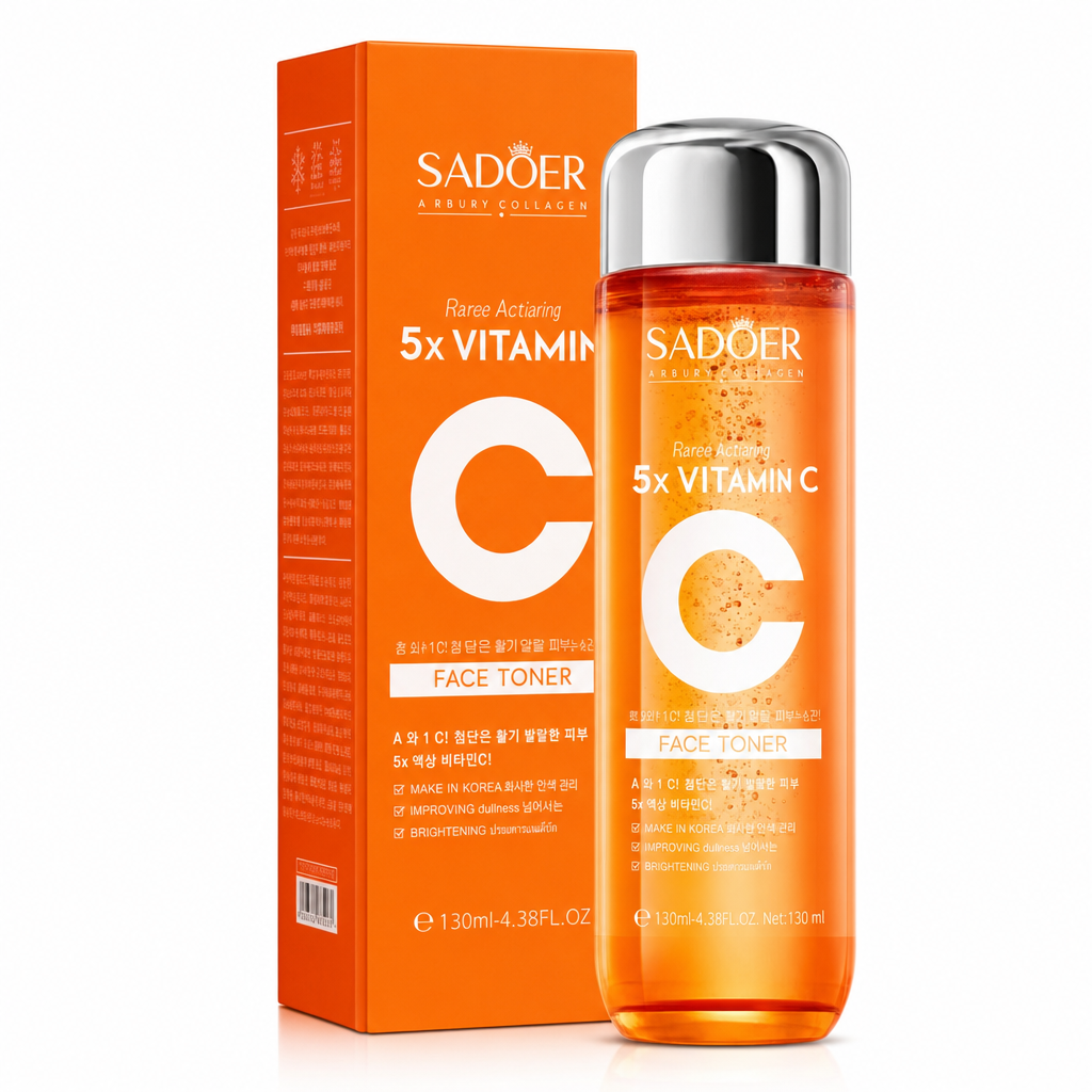 Toner Iluminator cu 5x Vitamina C, 130ml