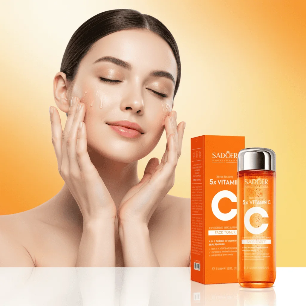 Toner Iluminator cu 5x Vitamina C, 130ml - imagine 3
