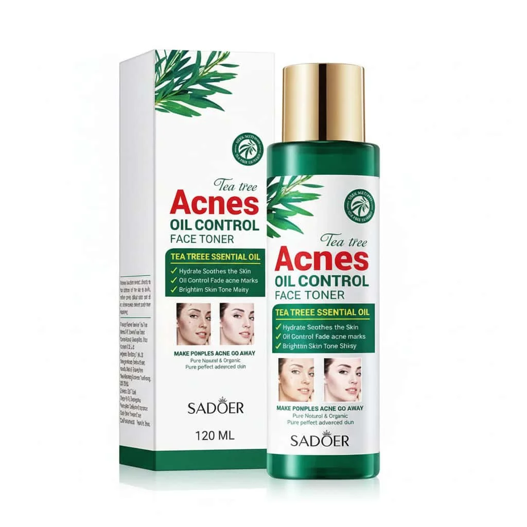 Toner pentru Față cu Extract de Arbore de Ceai, 120ml