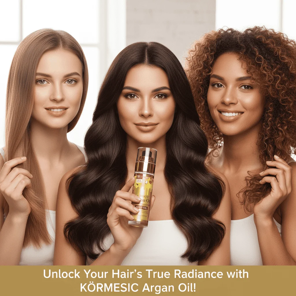 Ulei Argan pentru Strălucirea Părului Kormesic, 80 ml - imagine 2