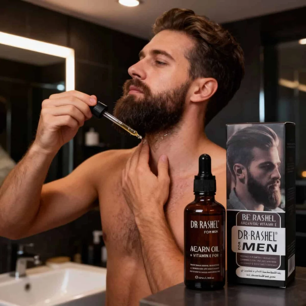 Ulei Profesional pentru Barbă DR. RASHEL Men 50 ml - imagine 4