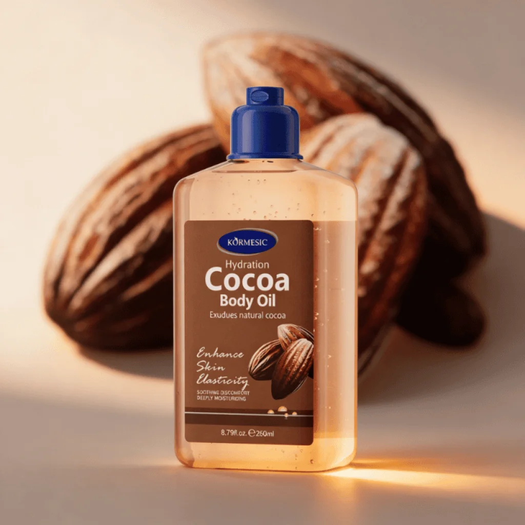 Ulei de corp cu cacao, Kormesic, 260 ml - imagine 3