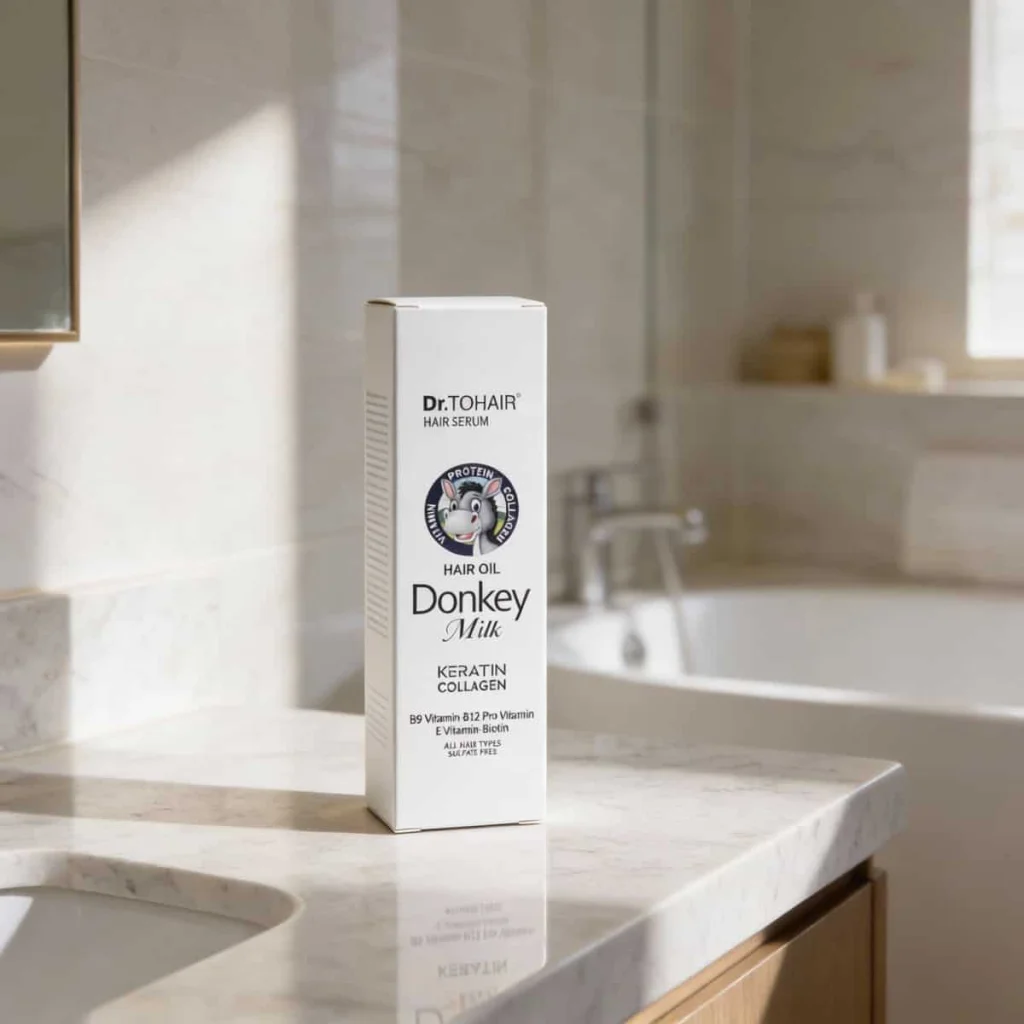 Ulei de par cu Keratina si Colagen, Dr. Tohair, cantitate 100 ml - imagine 4