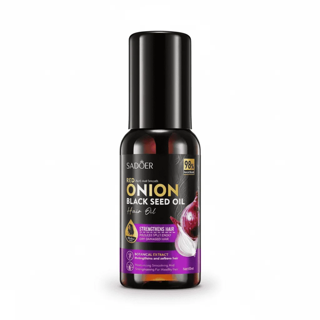Ulei de par cu ceapa rosie si chimen negru,Sadoer, 30ml