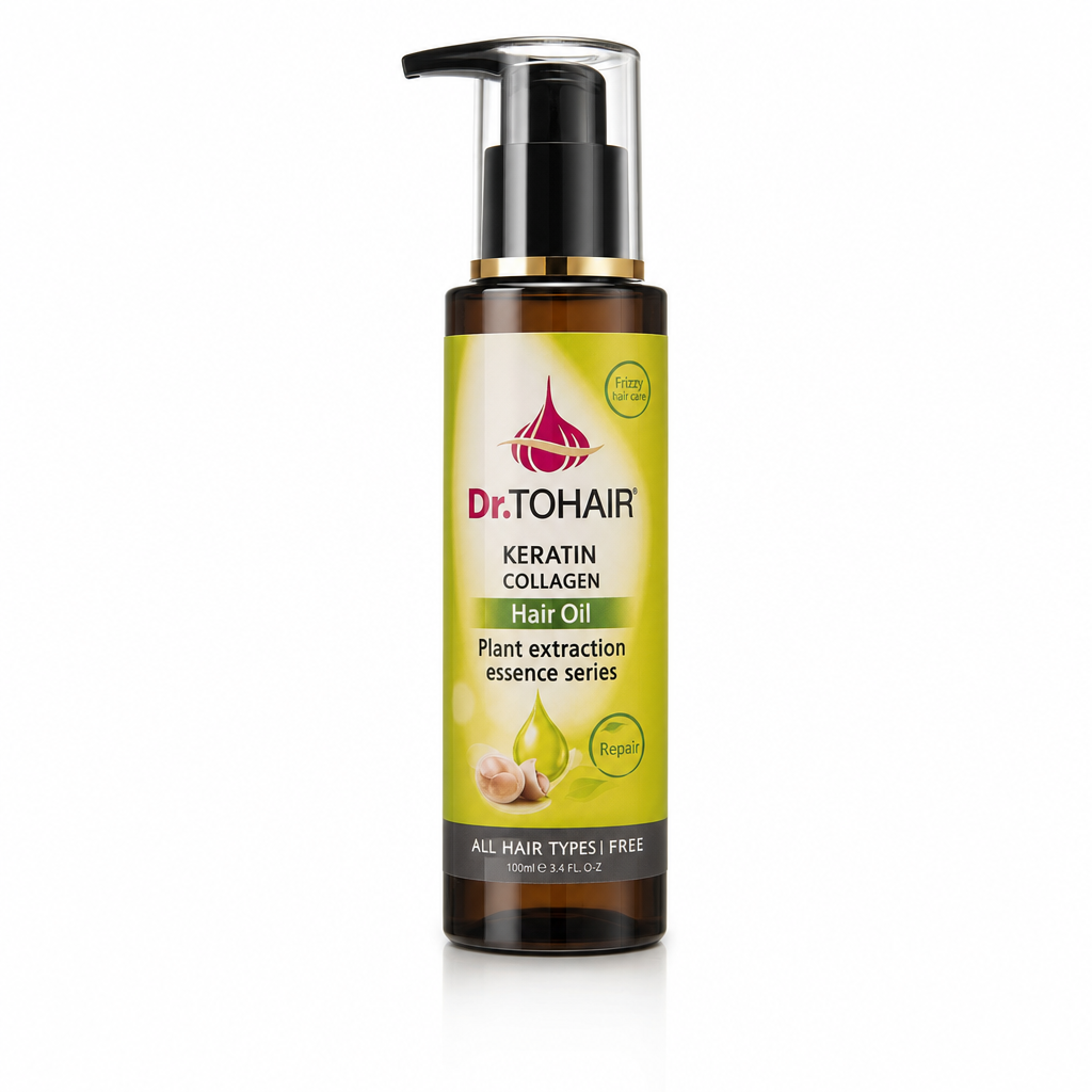 Ulei de păr cu keratină și colagen, Dr.Tohair, 100 ml - imagine 4