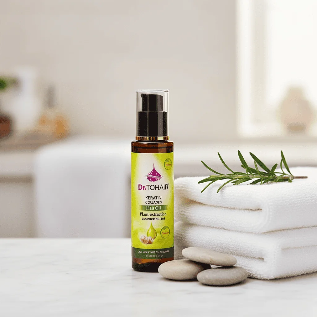 Ulei de păr cu keratină și colagen, Dr.Tohair, 100 ml - imagine 2
