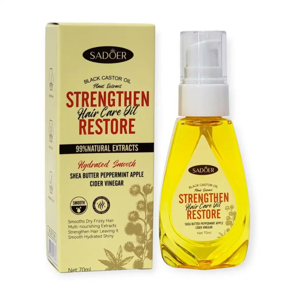 Ulei de păr cu ulei de ricin, 70 ml - imagine 2
