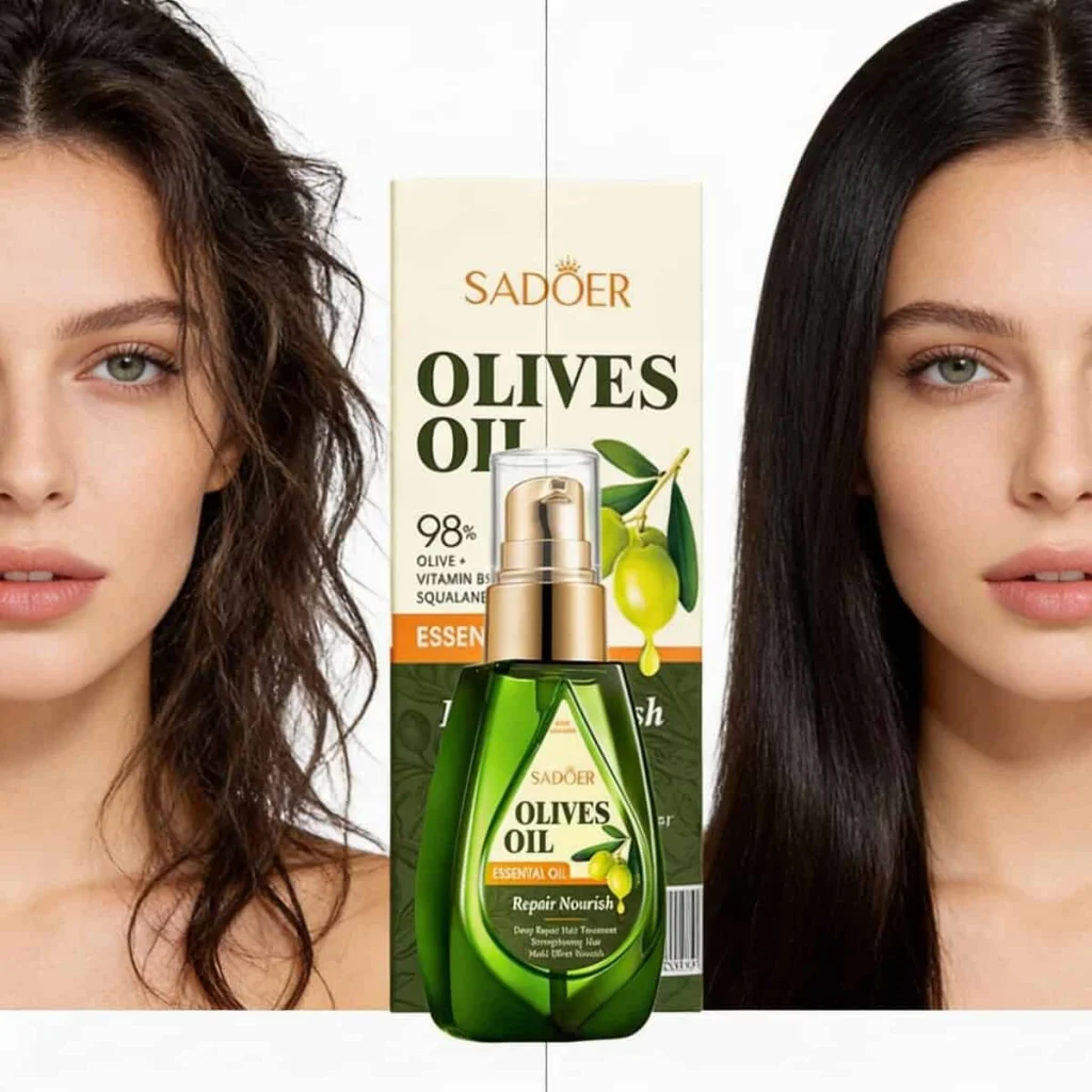 Ulei esențial pentru păr cu ulei de măsline, Sadoer, 70 ml - imagine 4