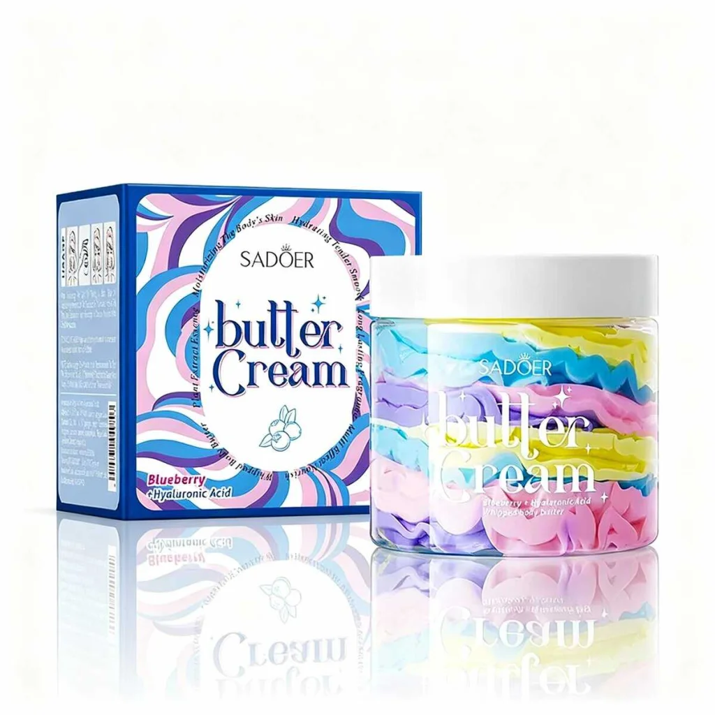 Unt de corp cu afine si acid hialuronic, 180g
