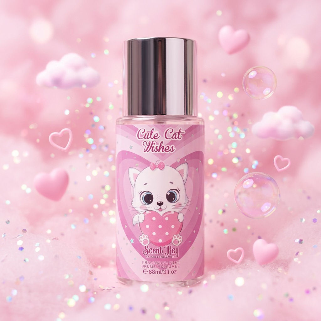 Parfum pentru copii, Kitty and friends, 88 ml - imagine 4