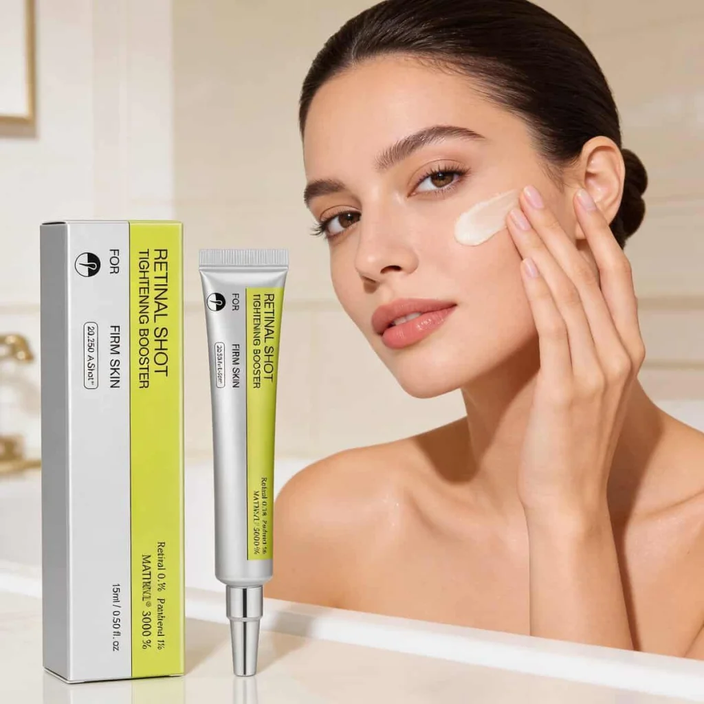 Ser facial cu retinol si panthenol, 15 ml - imagine 4