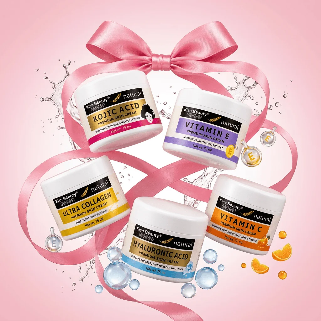 Set 5 creme de față, Kiss Beauty - imagine 2