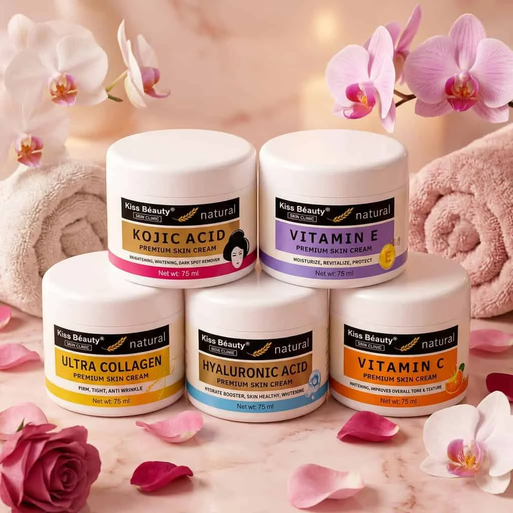Set 5 creme de față, Kiss Beauty - imagine 3