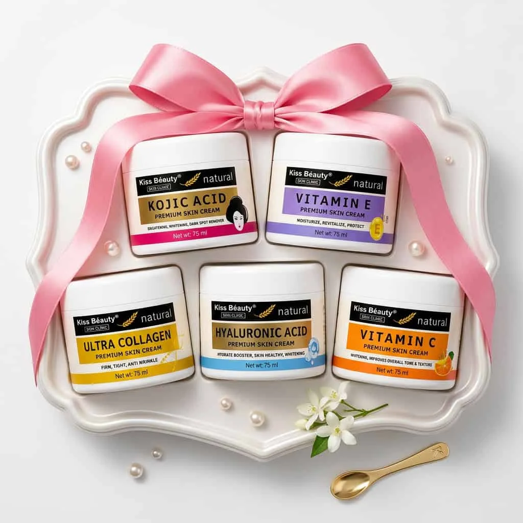 Set 5 creme de față, Kiss Beauty - imagine 4