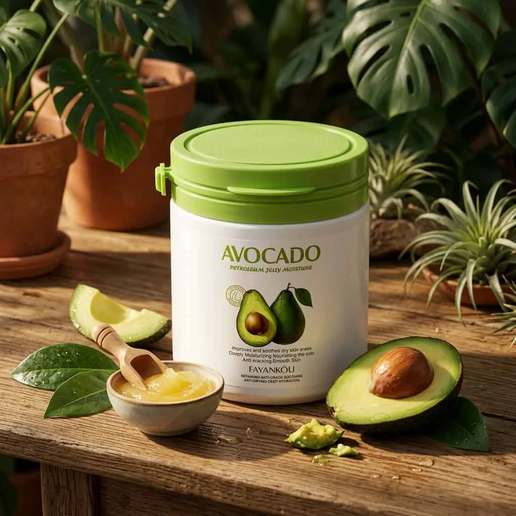Cremă Avocado Petroleum Jelly Moisture, FAYANKOU, 170 g - imagine 4
