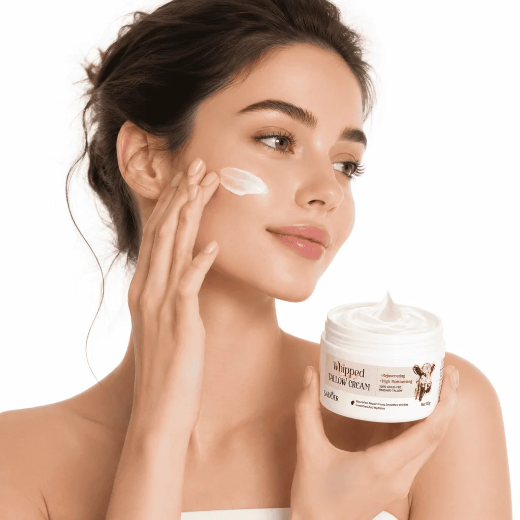 Cremă de față cu Tallow, Sadoer, 100g - imagine 2