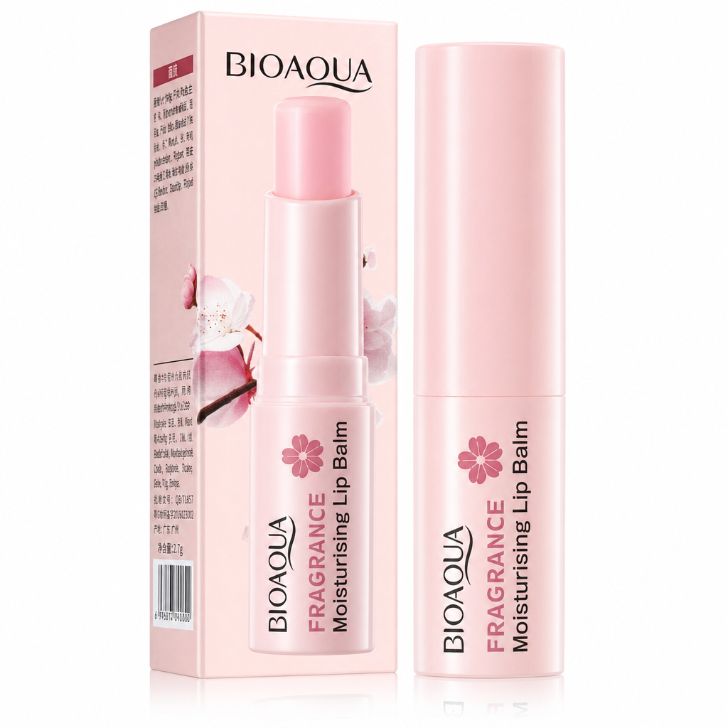 Pachet buze perfecte - Luciu strălucitor + Balsam hidratant Sakura - imagine 7
