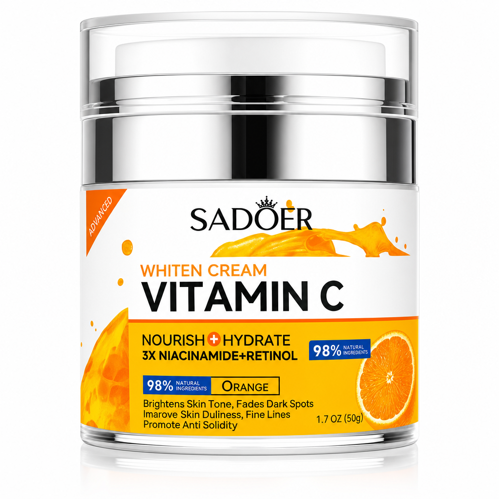 Pachet îngrijire față - Cremă Vitamina C + Cremă Arbutin