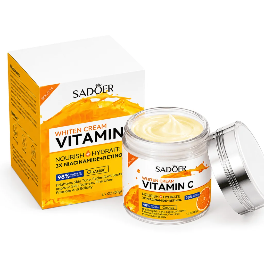 Pachet îngrijire față - Cremă Vitamina C + Set Protecție SPF 60 - imagine 4