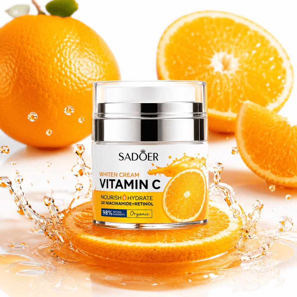 Pachet îngrijire față - Cremă cu ceapă + Cremă cu Vitamina C - imagine 6
