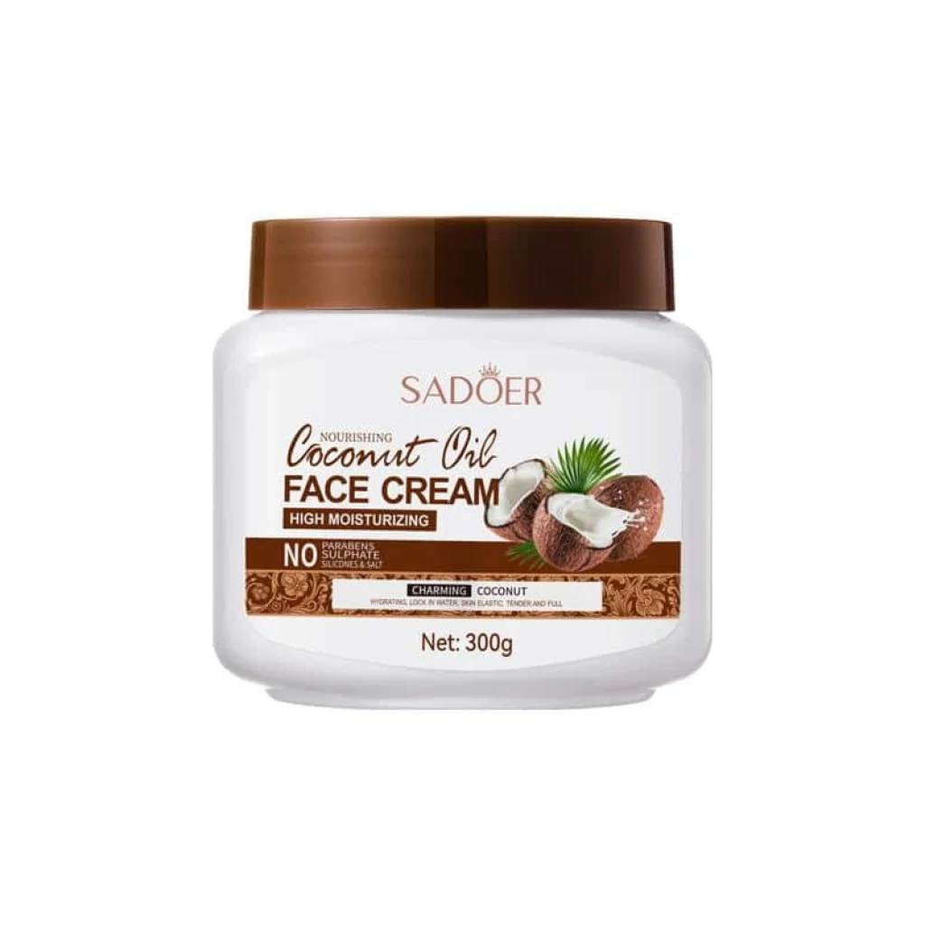 Pachet îngrijire față - Toner + Cremă cu Ulei de Cocos - imagine 5
