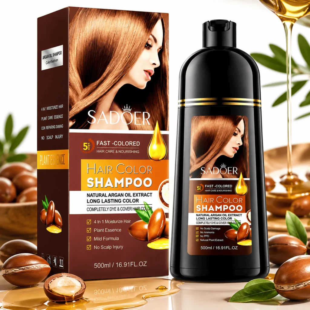 Pachet îngrijire păr - Șampon nuanțator + Balsam Usturoi - imagine 3