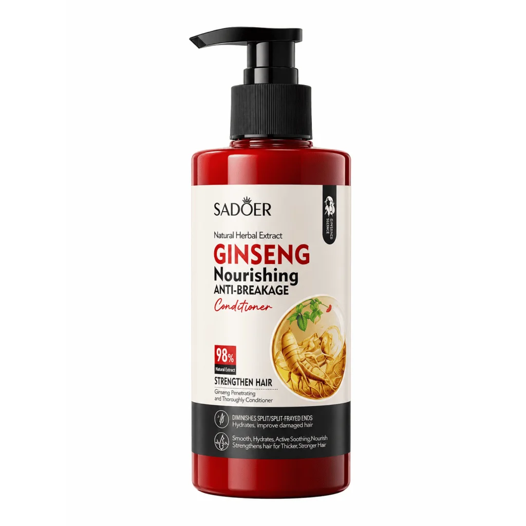 Pachet îngrijire păr - Șampon nuanțator brunet + Balsam Ginseng - imagine 5