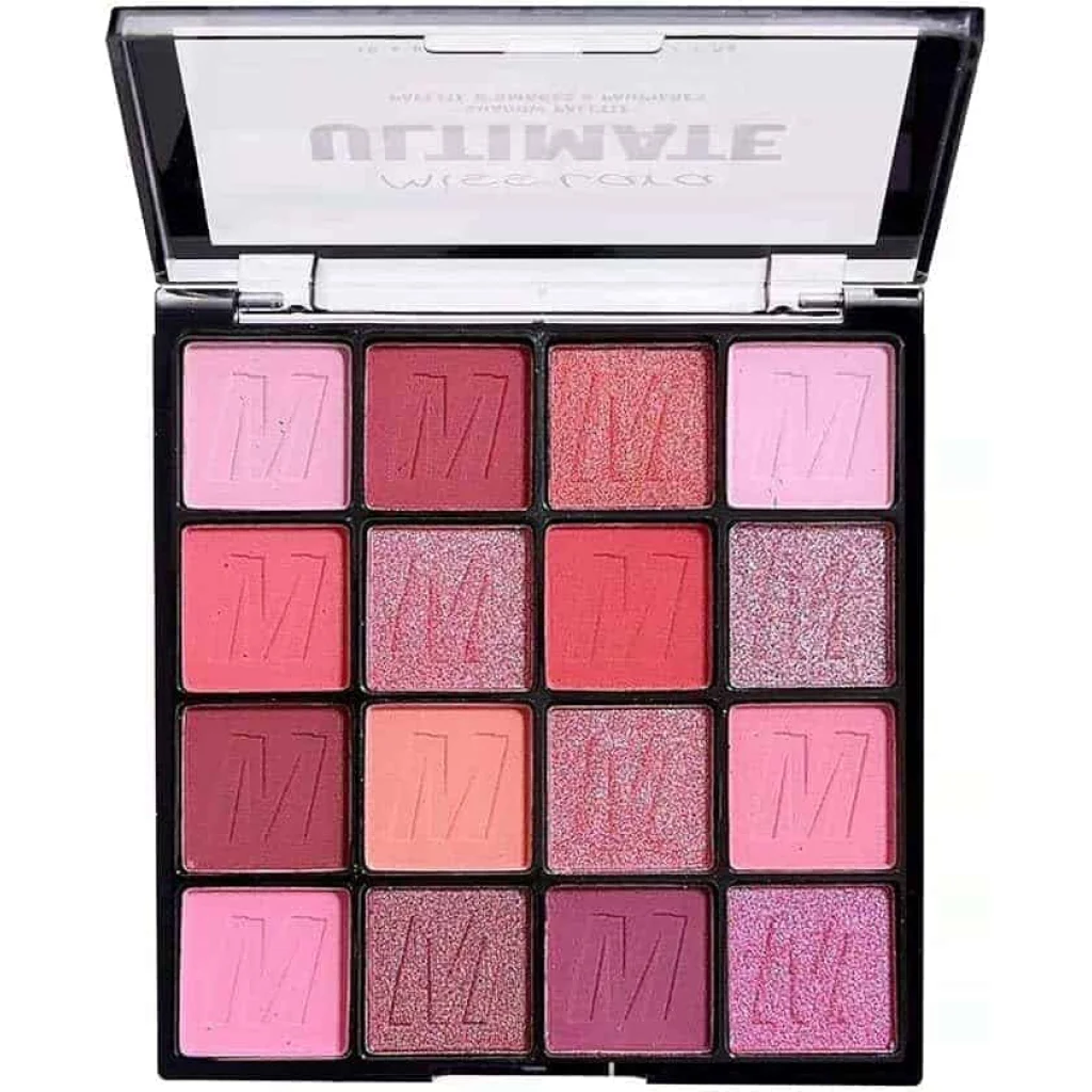 Pachet machiaj vibrant - Paleta farduri + Stickere unghii - imagine 2