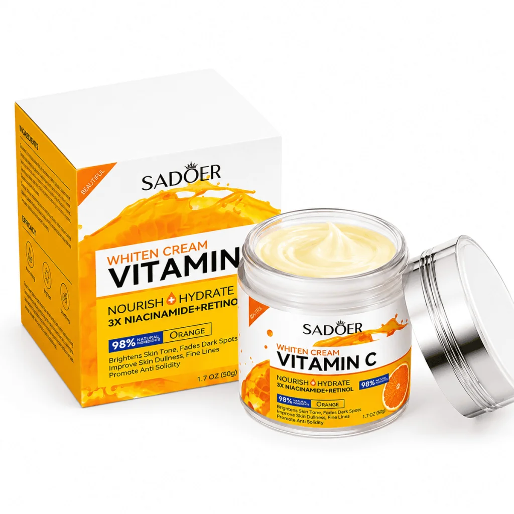 Pachet protecție și îngrijire - Cremă solară + Cremă Vitamina C - imagine 7