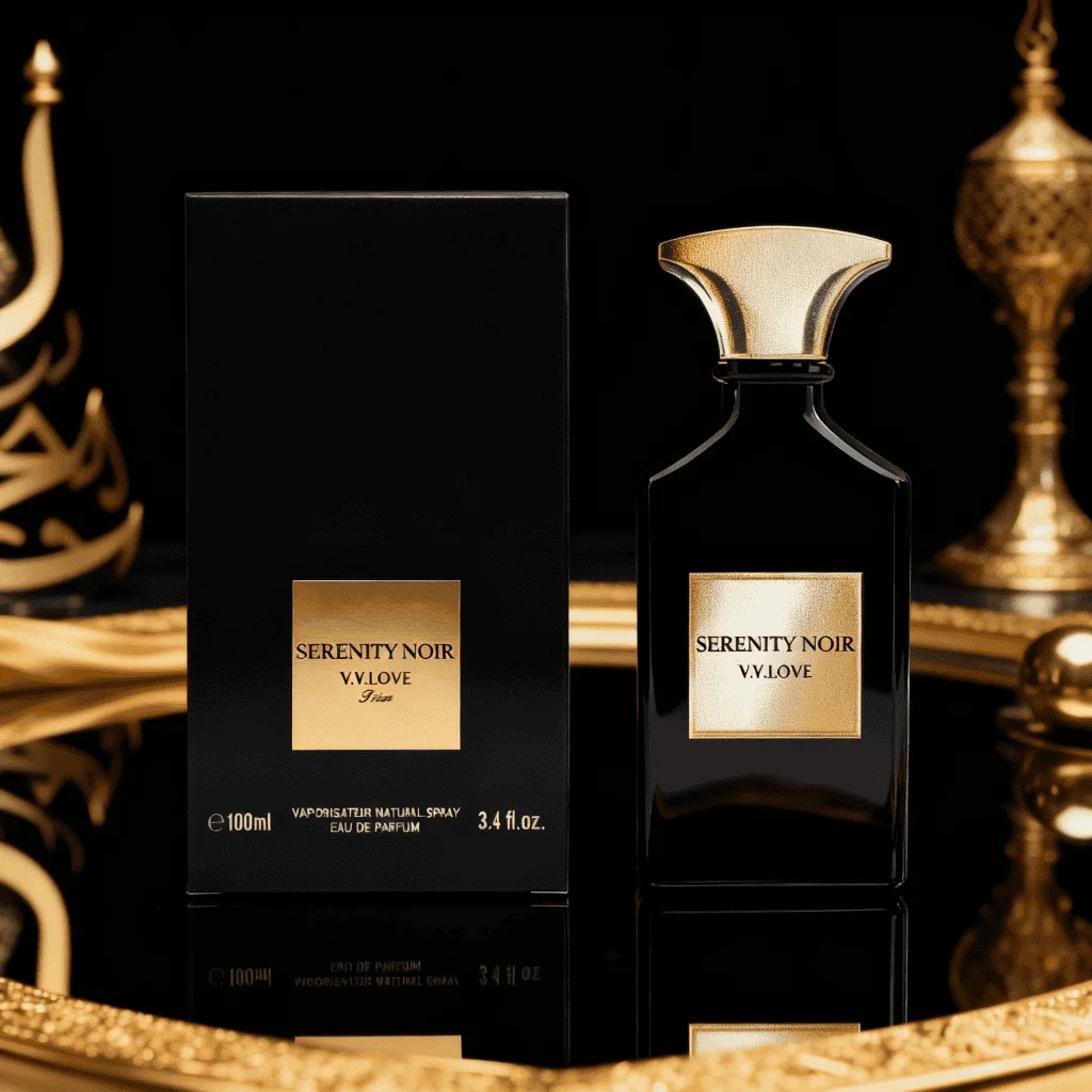 Parfum Serenity Noir cu Note Orientale Lemnoase, V.V Love, 100 ml - imagine 4