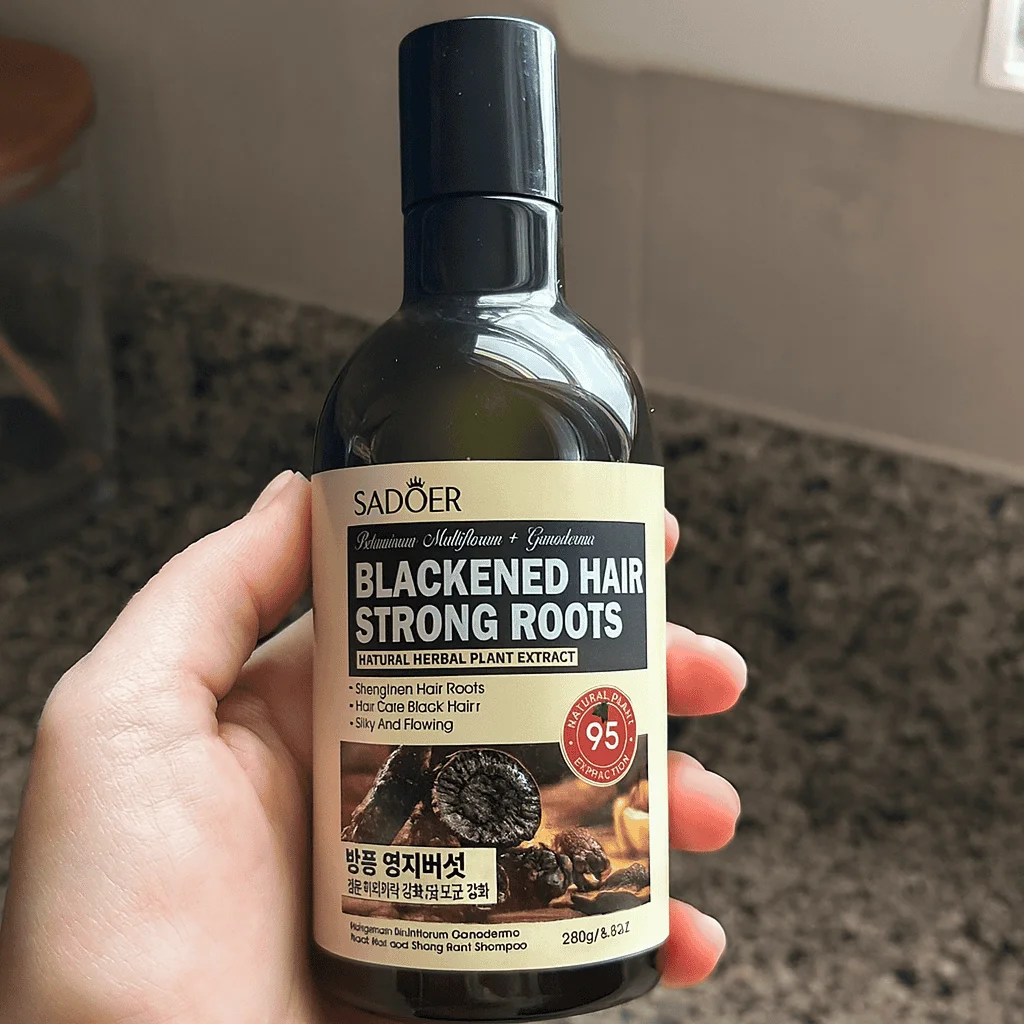 Șampon Blackened Hair Strong Roots, SADOER, 250 g - imagine 2