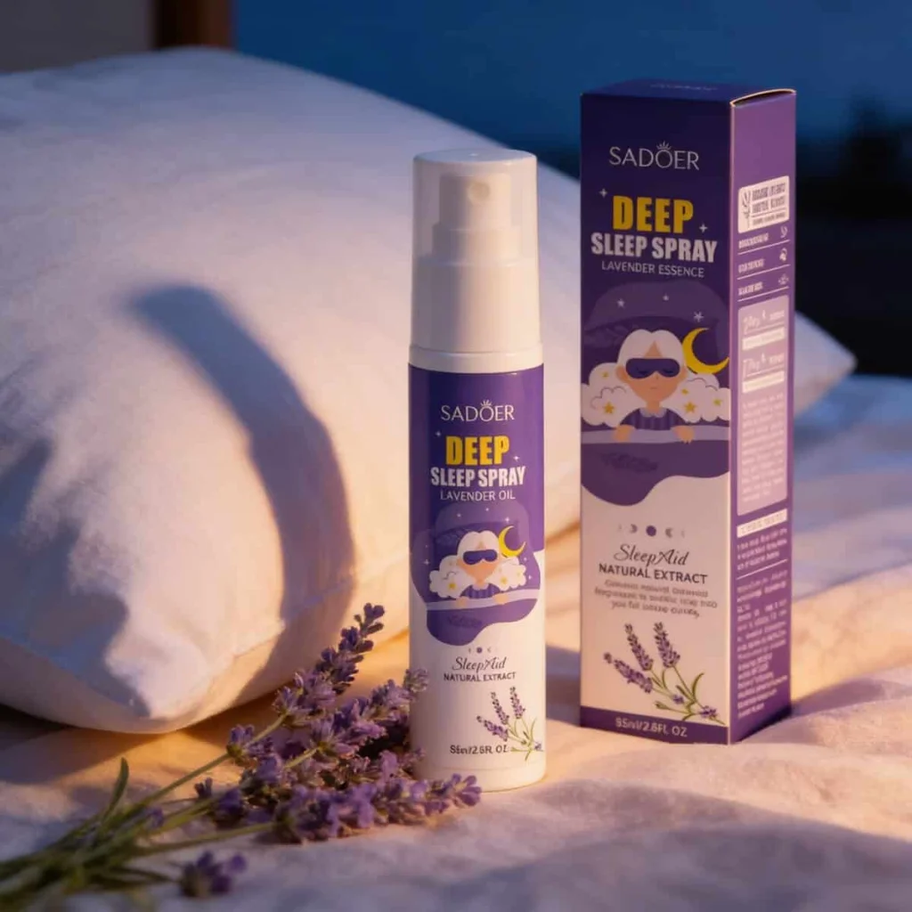 Spray cu extract de lavandă, Sadoer, 85 ml - imagine 3