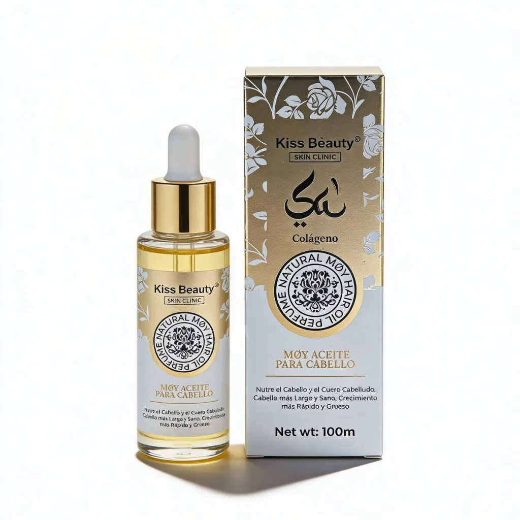 Ulei de păr cu colagen, Kiss Beauty, 100 ml