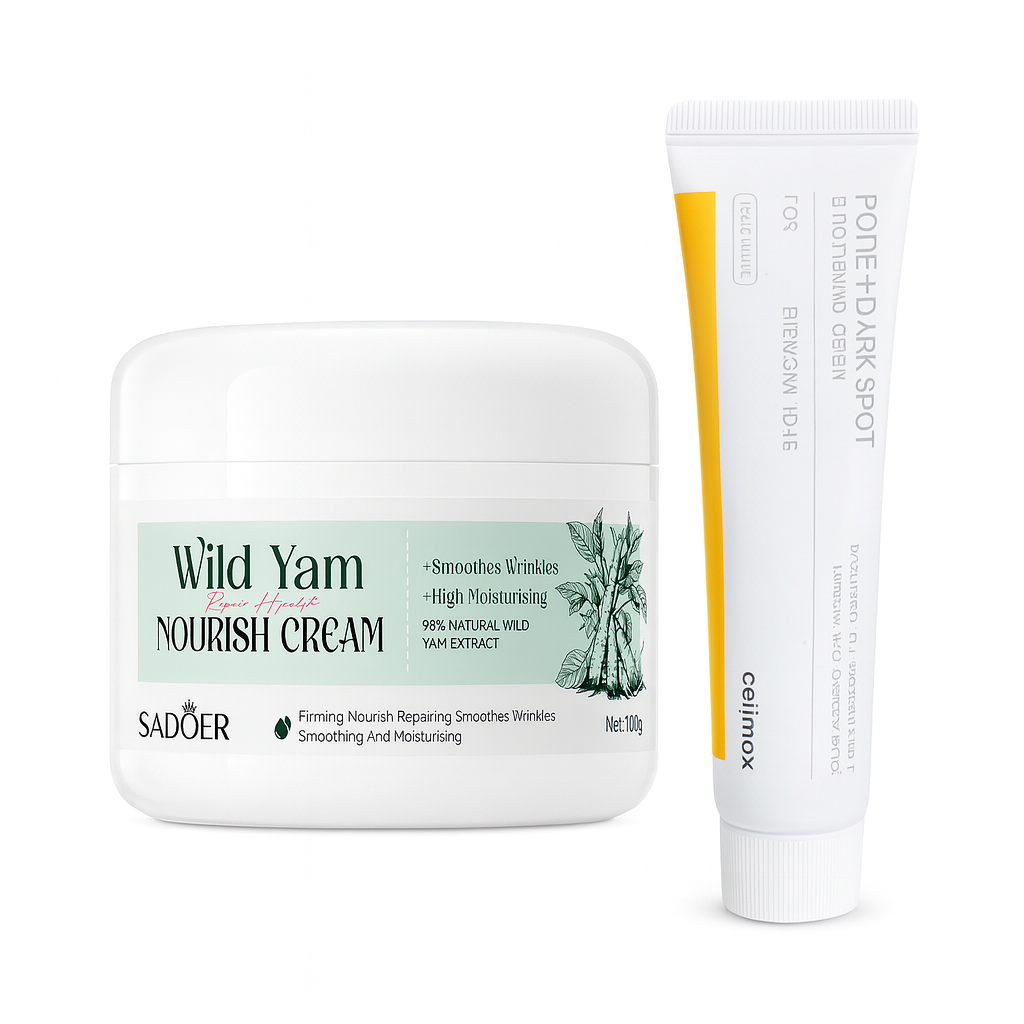 Pachet îngrijire față - Cremă Wil Yam + Cremă cu Niacinamide