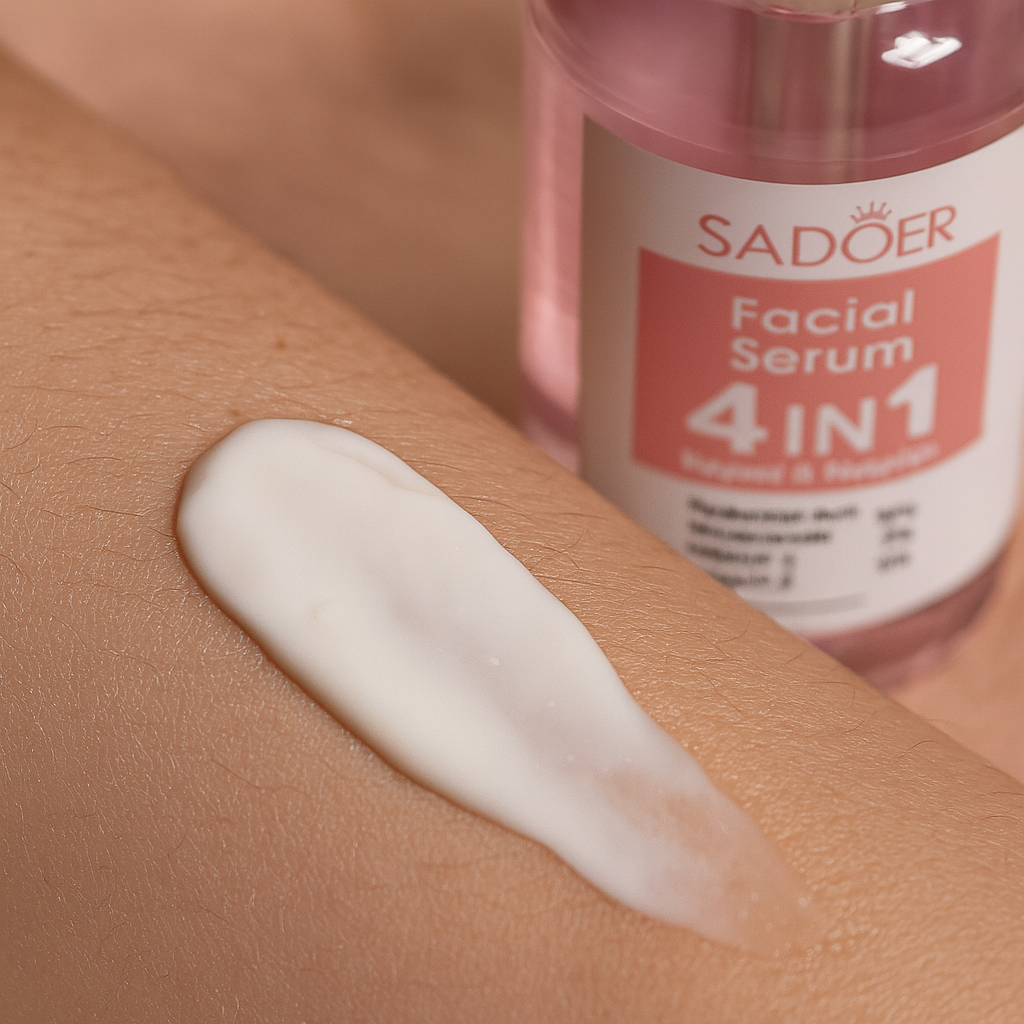 Ser facial 4 în 1, SADOER, 30 ml - imagine 4
