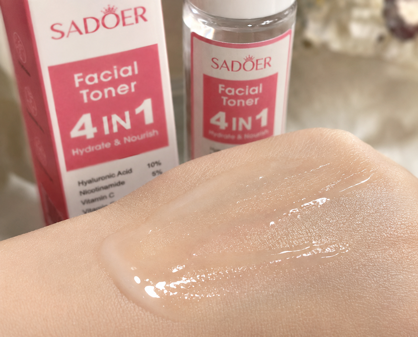 Loțiune Facială 4IN1, SADOER, 120 ml