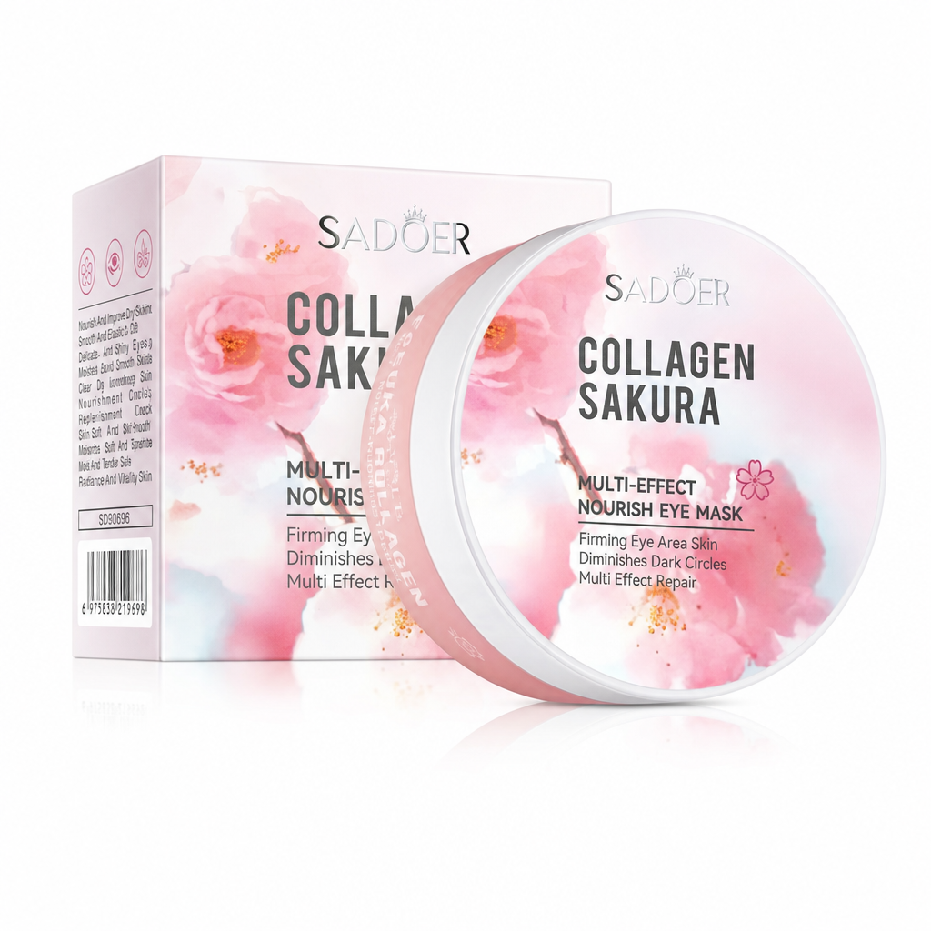 Mască Ochi Collagen Sakura, SADOER 80g