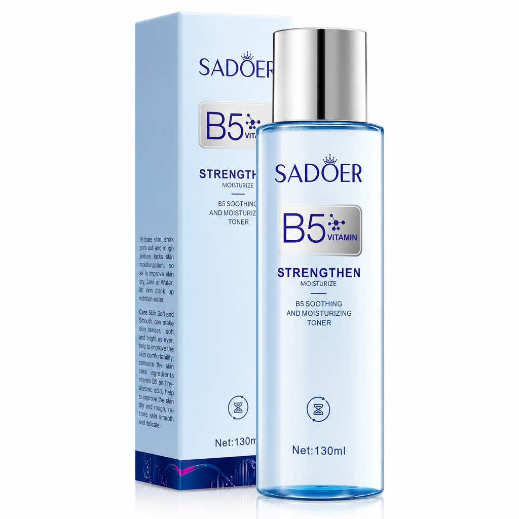 Toner hidratant cu vitamina B5, SADOER, 130 ml