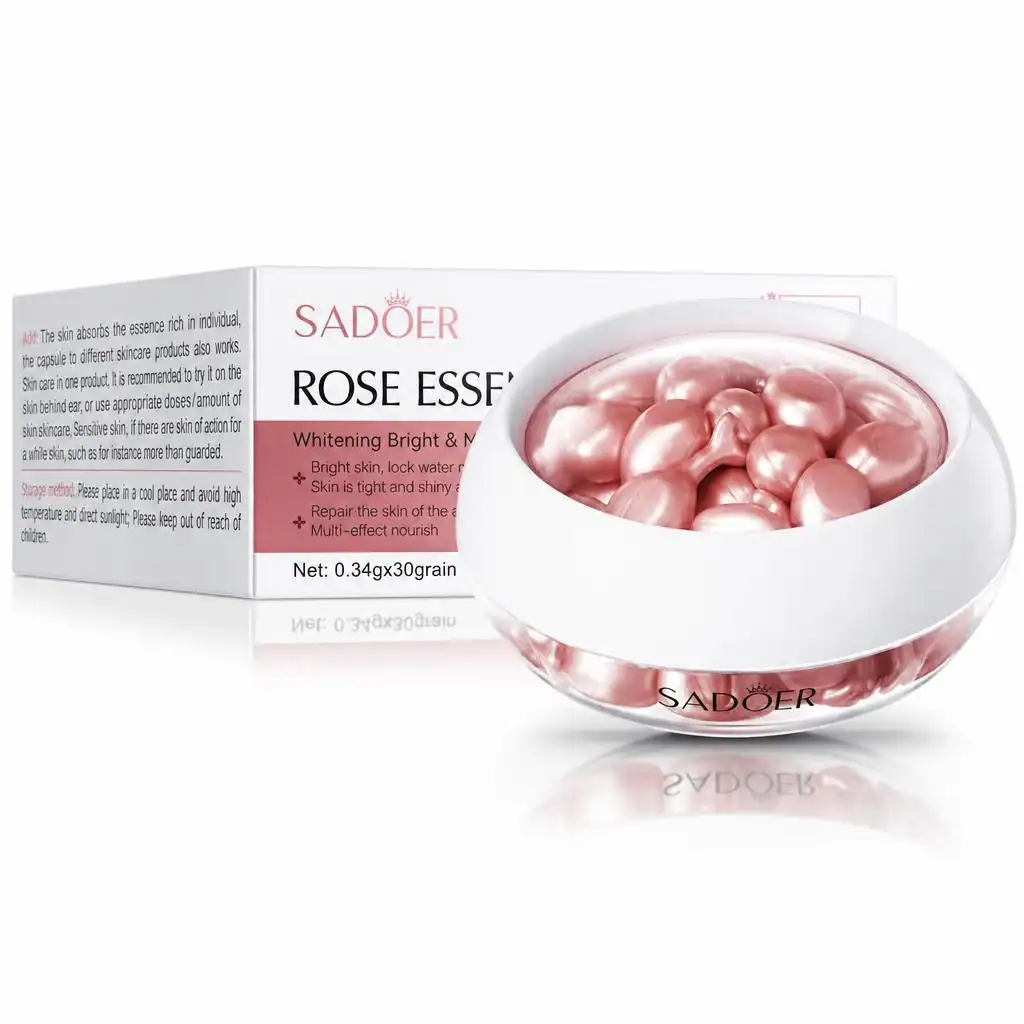Capsule Esență de Trandafir, SADOER, 0.34g x 30