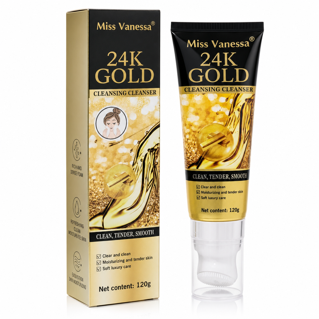 Cleanser 24K Gold, Miss Vanessa, 120 g