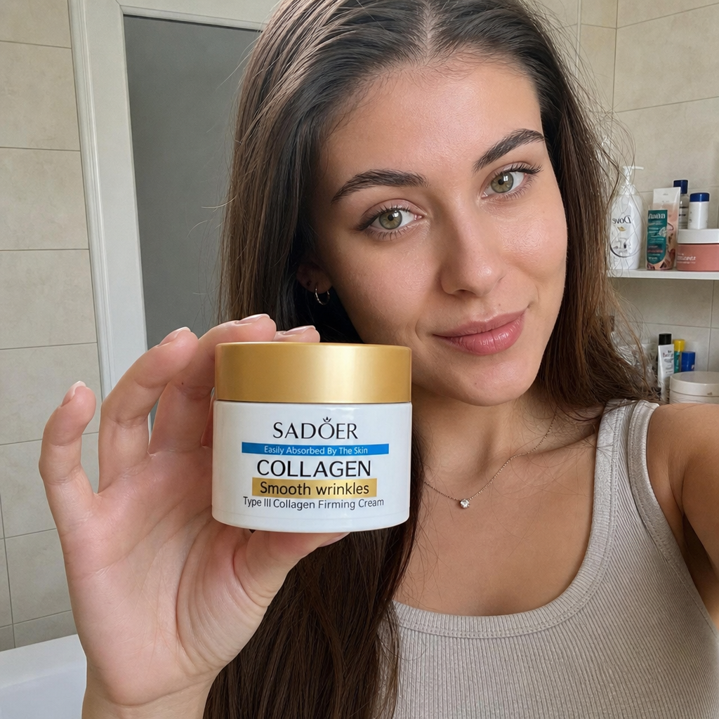Pachet Anti-Rid - Ser Snail Collagen + Cremă Fermitate - imagine 5