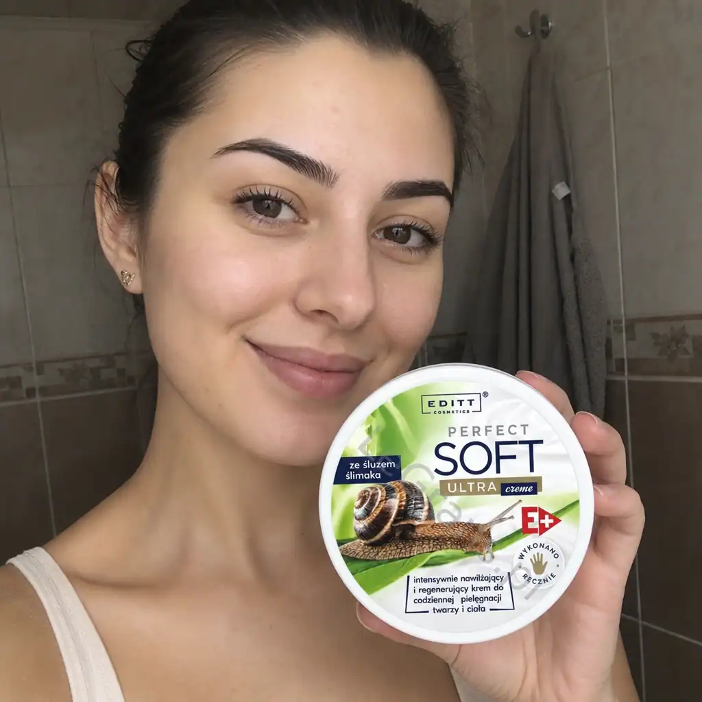 Cremă Intens Hidratantă cu Extract de Melc, EDITT, 150 g - imagine 2