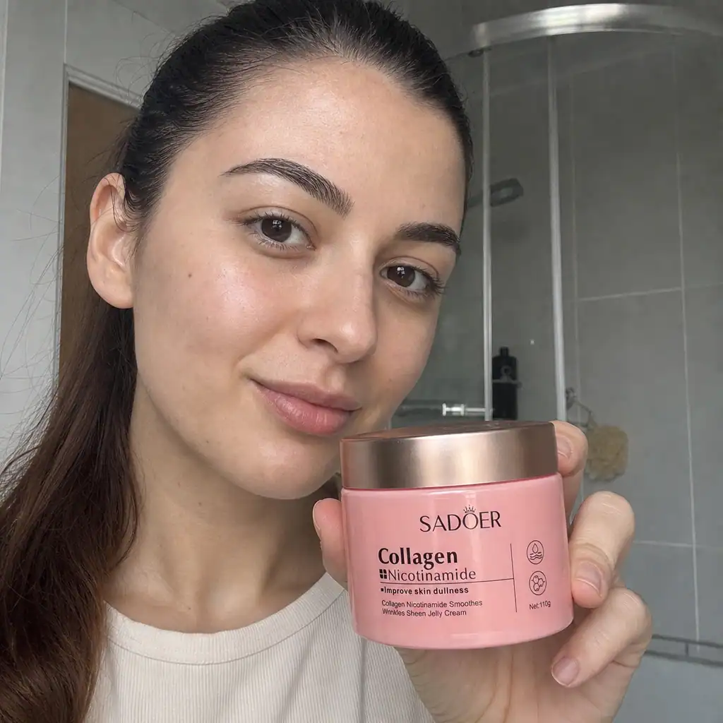 Cremă cu Colagen și Niacinamidă, SADOER, 110 g - imagine 2