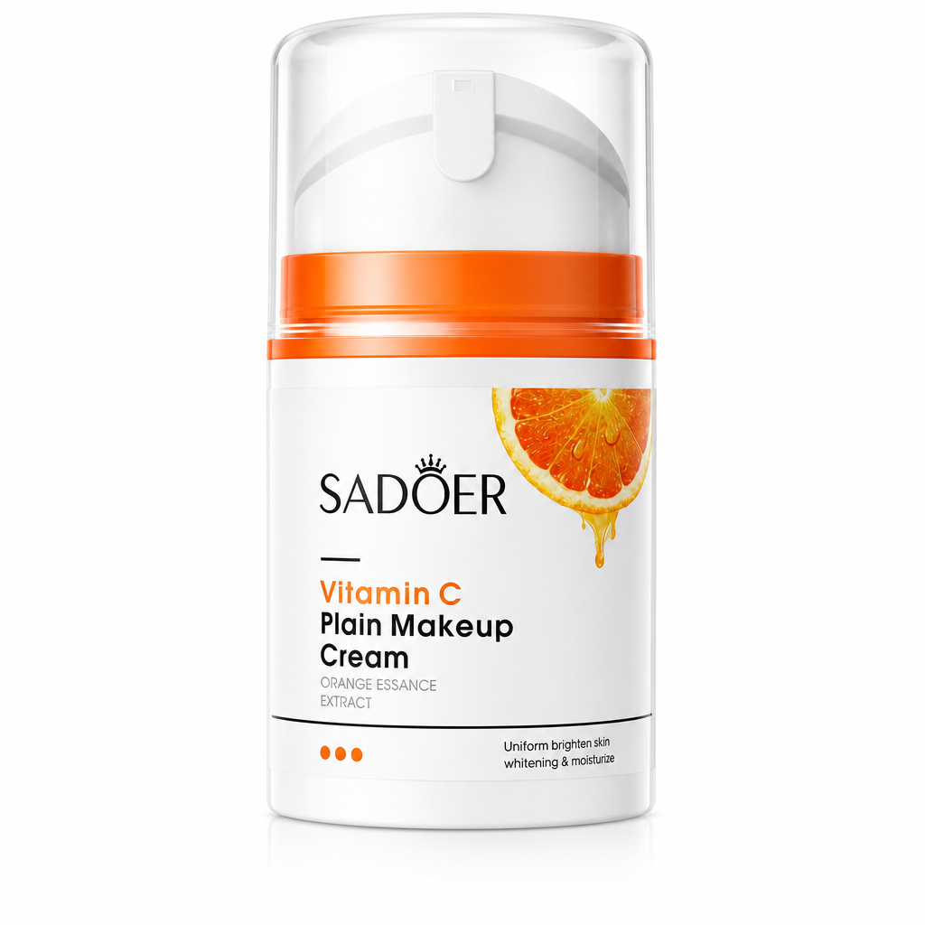 Cremă de machiaj cu Vitamina C, SADOER, 50g