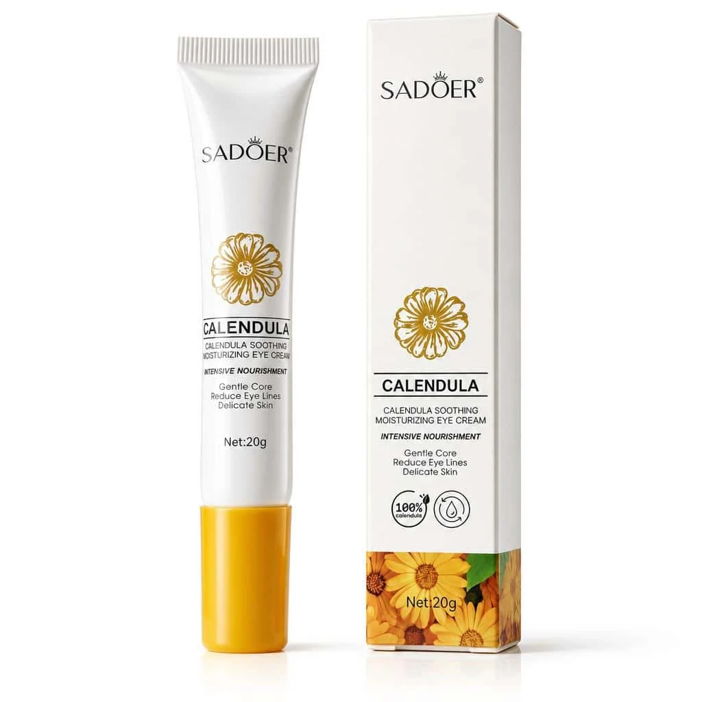 Cremă de ochi hidratantă cu calendula, SADOER, 20 g