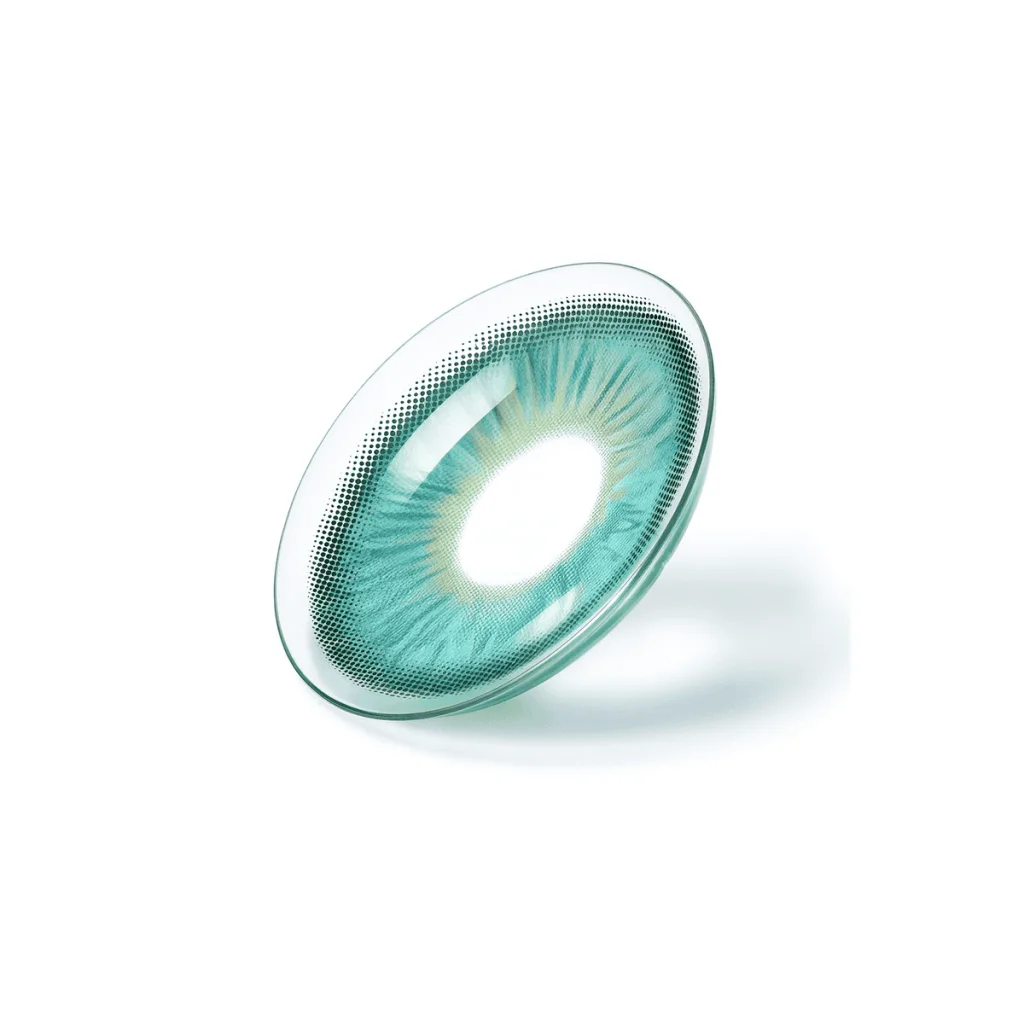 Verde Mediteranean – accesoriu cosmetic pentru ochi, 2 buc - imagine 2